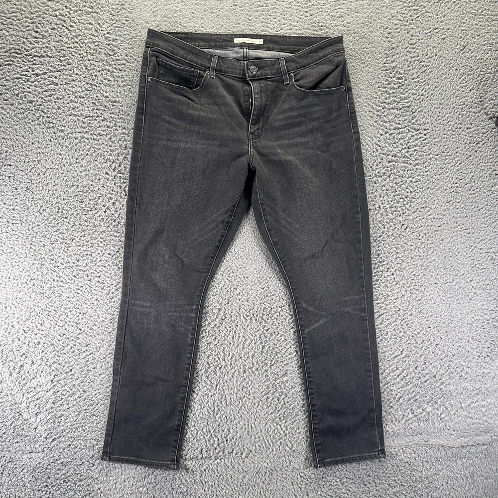 Levi's Jeans Womens 16 Gray Cotton Denim Skinny Classic Workwear Travel Stretch